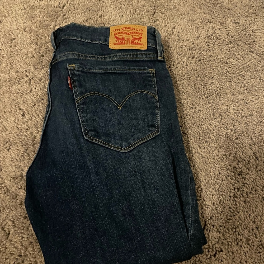 Levi's Indigo Denim Jeans